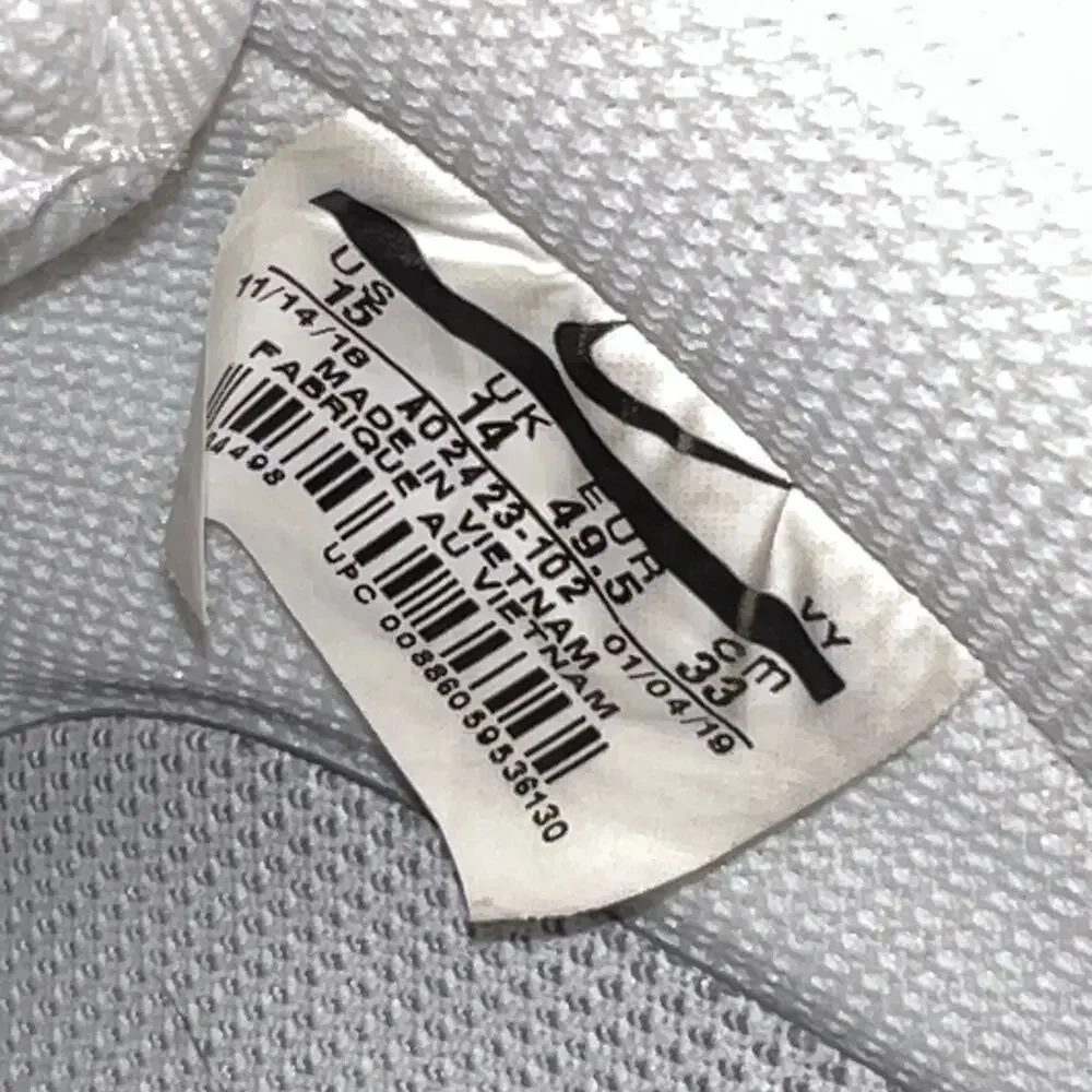 Nike Air Force 1 Low A02423-102 White/ Gym Red Leather Shoes Men 15 - Picture 4 of 15